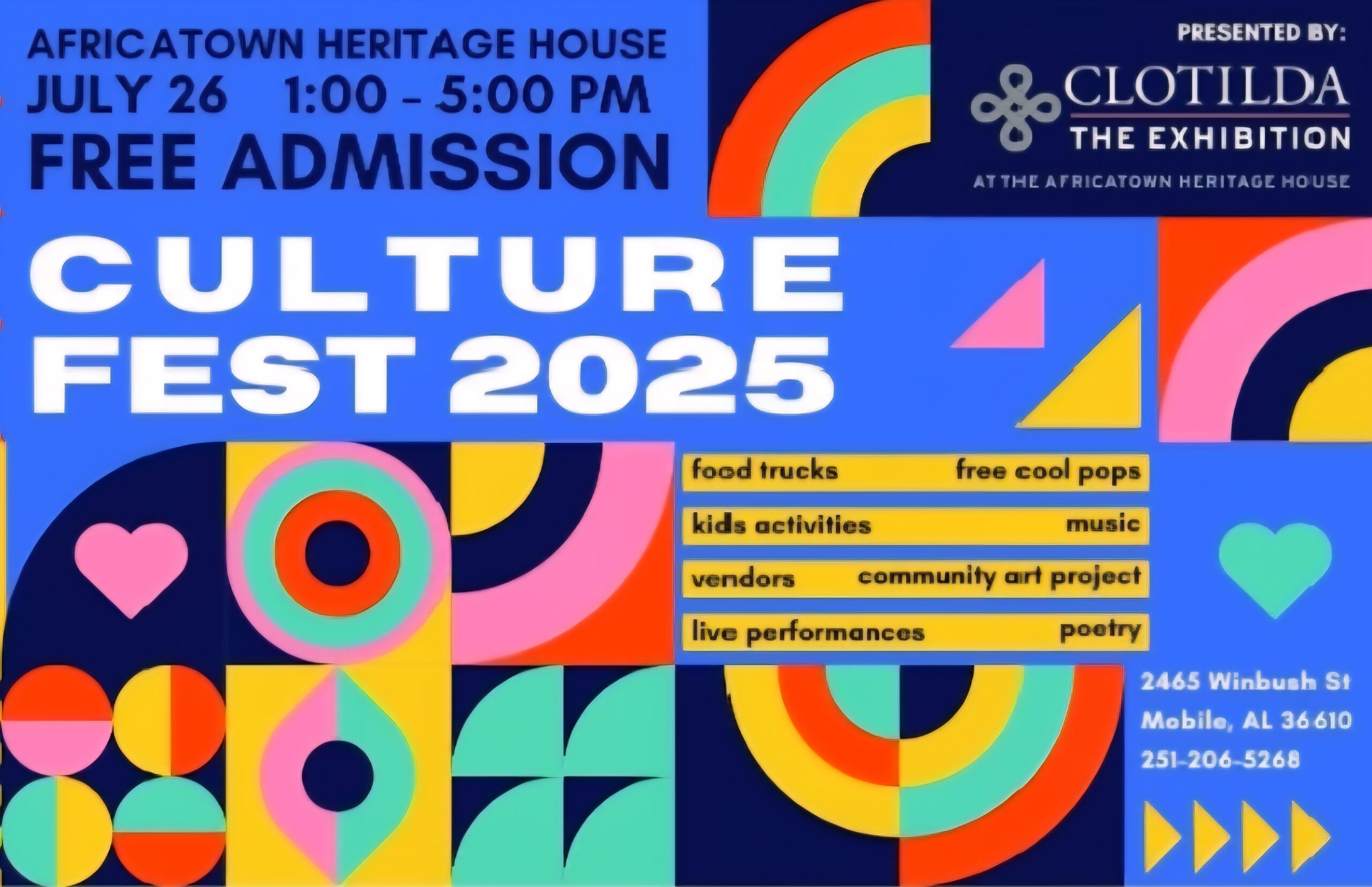 Culture Fest 2025: Africatown Heritage House