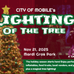 City of Mobile tree lighting