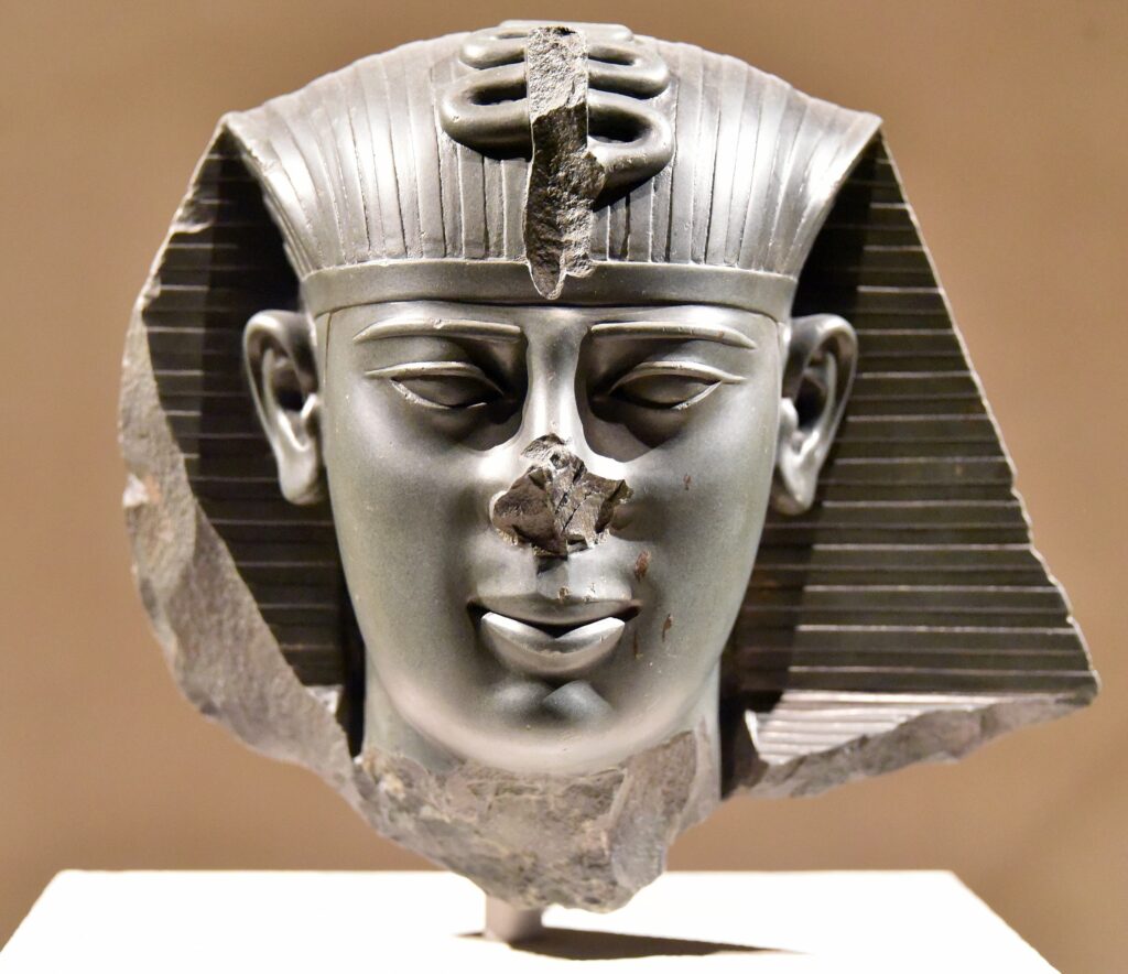 Picture of Pharaoh Amasis II around c.550 BCE